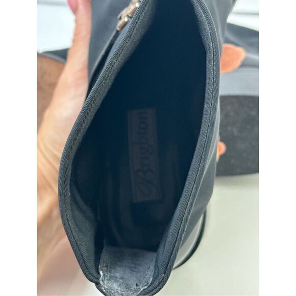 Brighton Vintage Black Ankle Boots Sz 9.5 - Picture 10 of 10